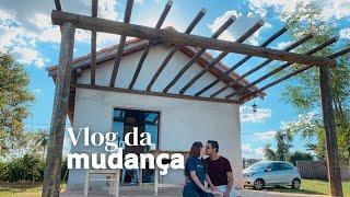 Vlog da mudança: da casa na cidade à cabana no campo | Ep: 01