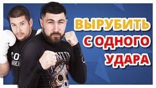 КАТО ИЗКЛЮЧИТЕ С ЕДИН УДАР  Удар в челюстта