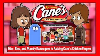 Mac, Bloo, and Mandy Kazoo goes to Raising Cane’s Chicken Fingers