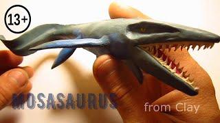 Мозазавр (Mosasaurus) из пластилина - Лепим из пластилина - Мега Пластилин