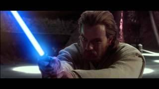 Anakin And Obi-Wan VS Count Dooku (1080p)