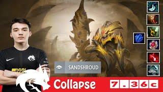 [DOTA 2] TSpirit.Collapse the SAND KING [OFFLANE] [7.36c]