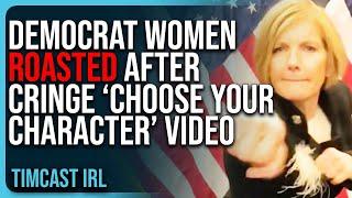 Democrat Women ROASTED After CRINGE ‘Choose Your Character’ Video