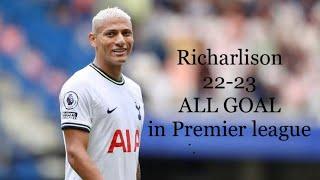 Richarlison all goal in Premier league 22-23