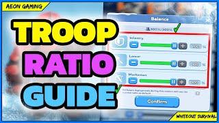  Only 10% of Players Know This!Set Troop Ratios the Right Way in Whiteout Survival | Quick Tips