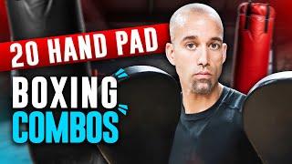 20 hand pad boxing combos | Best boxing training