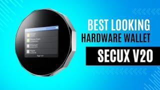 One of the Best Hardware Wallets- SecuX V20 (Unbox)
