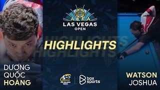 Dương Quốc Hoàng vs Joshua Watson | Highlights | Alfa Las Vegas 10-Ball Open 2023 | Vòng 64