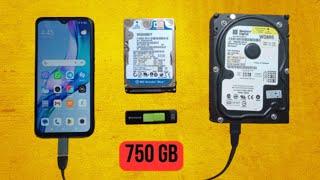 How to Connect Computer Hard Disk to Mobile Phone!