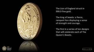 The Queens Beast 1oz Gold Coin