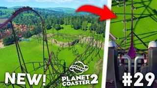 Planet Coaster 2 Building the FINAL Roller Coaster in my Theme Park...