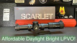 Redwin Scarlet 1-8x FT - A Daylight Bright LPVO Under $200!