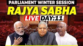 LIVE: Parliament winter session | Rajya Sabha | Manipur | George Soros | NDA | Congress | Adani