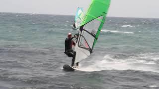 Open jibe - Trasluchada abierta - Windsurfing