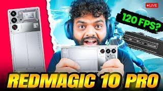 Redmagic 10 Pro BGMI 90/120 FPS Live Test  | FPS Performance & Gameplay 