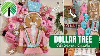 DOLLAR TREE DIY Christmas Decor Crafts and Dupes | Last Minute Holiday Decor ideas 