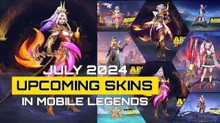 UPCOMING SKINS IN MOBILE LEGENDS | Skill Effects & Releasing Date | MLBB Leaks