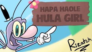 Hapa Haole Hula Girl- La Familia De Ukeleles Animation- Rizatch