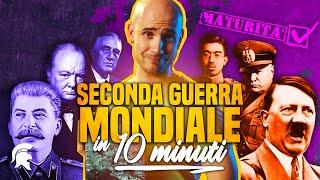 La SECONDA GUERRA MONDIALE in 10 minuti