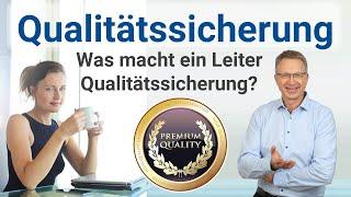 Was versteht man unter Qualitätssicherung?  Aufgaben & Stellenbeschreibung einfach erklärt #quality