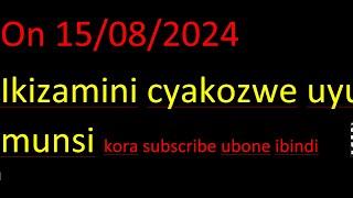 AMATEGEKO Y’UMUHANDAIBIBAZO N’IBISUBIZOBY’IKIZAMI CY’URUHUSHYA RWAGATEGANYO CYAKOZWE UY MUNSI