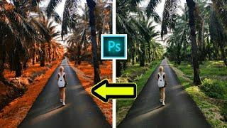 1 Minute Photoshop Add These 2 Layers to Make Orange Color Effect in Photoshop 2022