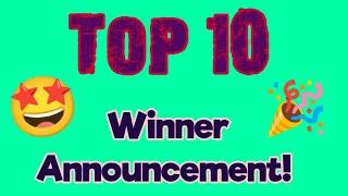 Top 10 Winners  #shorts