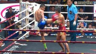 Muay Thai - Sangmanee vs Superlek (แสงมณี vs ซุปเปอร์เล็ก), Rajadamnern Stadium, Bangkok, 6.4.17