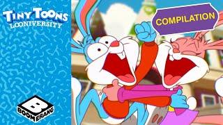 The Best of Babs & Buster Bunny! | Tiny Toons Looniversity | @BoomerangUK