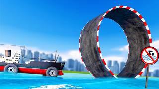 Boat Cars vs Impossible Loops in GTA 5