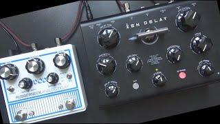 Erica Synths Zen Delay vs. DOD Rubberneck