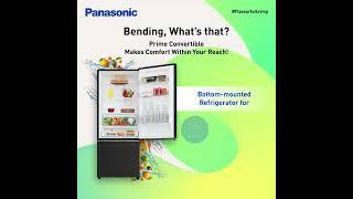 Panasonic Prime Convertible Bottom Mounted Refrigerators