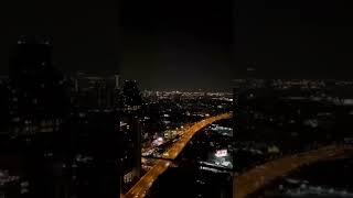 Story IG suasana malam di Bangkok thailand dari lantai 49 #noerow