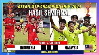 HASIL SEMIFINAL PIALA AFF U19 2024 - TIMNAS INDONESIA MELAJU KE FINAL PIALA AFF U19 2024