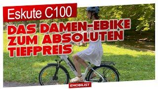 Eskute C100 -  das Damen-Ebike zum unglaublichen Tiefpreis!