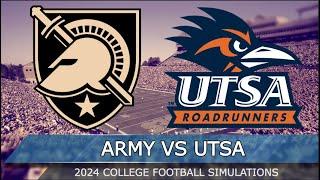 Army vs UTSA - NCAA Football 11/30/24 Full Game Highlights (College Football 25 Sim)