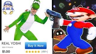 Mario Buys Weird Internet Stuff ft. Bob