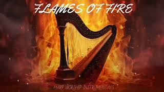 FLAMES OF FIRE / PROPHETIC HARP WARFARE INSTRUMENTAL / DAVID HARP / 432Hz BODY HEALING INSTRUMENTAL