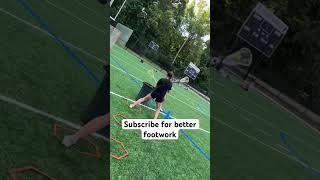 Master these footwork drills to be elite in lacrosse! #Lacrosse #Footwork #LaxSkills #EliteAthlete
