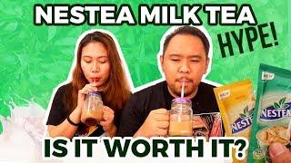 NESTEA MILK TEA HYPE! Taste Test & Review [Barato Blog]