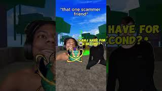 Have u ever get scammed with ur own friend ?! #roblox #bloxfruits