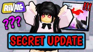 The NEXT UPDATE got LEAKED... (Roblox Rivals News)