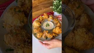 قرنبيط مقلي-Fried Cauliflower