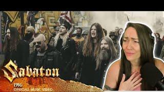 So Tragic! | SABATON - 1916 (Official Music Video) | Reaction