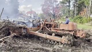 Allis-Chalmers HD5 detroit diesel 2-71 AC bulldozer GM diesel Jimmy 2 cycle diesel #bulldozer