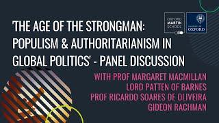 'The age of the strongman: populism & authoritarianism in global politics'  - Panel Discussion