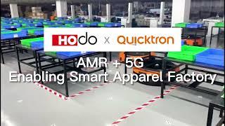 Quicktron x Hodo | Automated manufacturing processes by using our smart moving solution