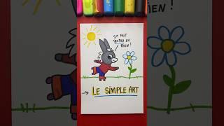 Le simple art, pour tout le monde.  #shortsart #dessin #simpleart