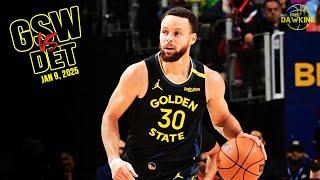 Golden State Warriors Full Team Highlights vs Pistons | Jan 9, 2025  | FreeDawkins