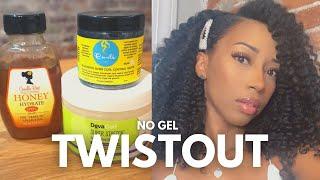 THE PERFECT TWISTOUT WITH NO GEL | 3B/3C NATURAL HAIR